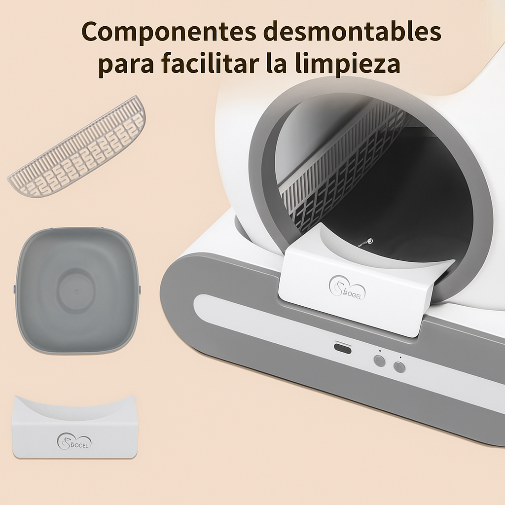 Arenero automático inteligente